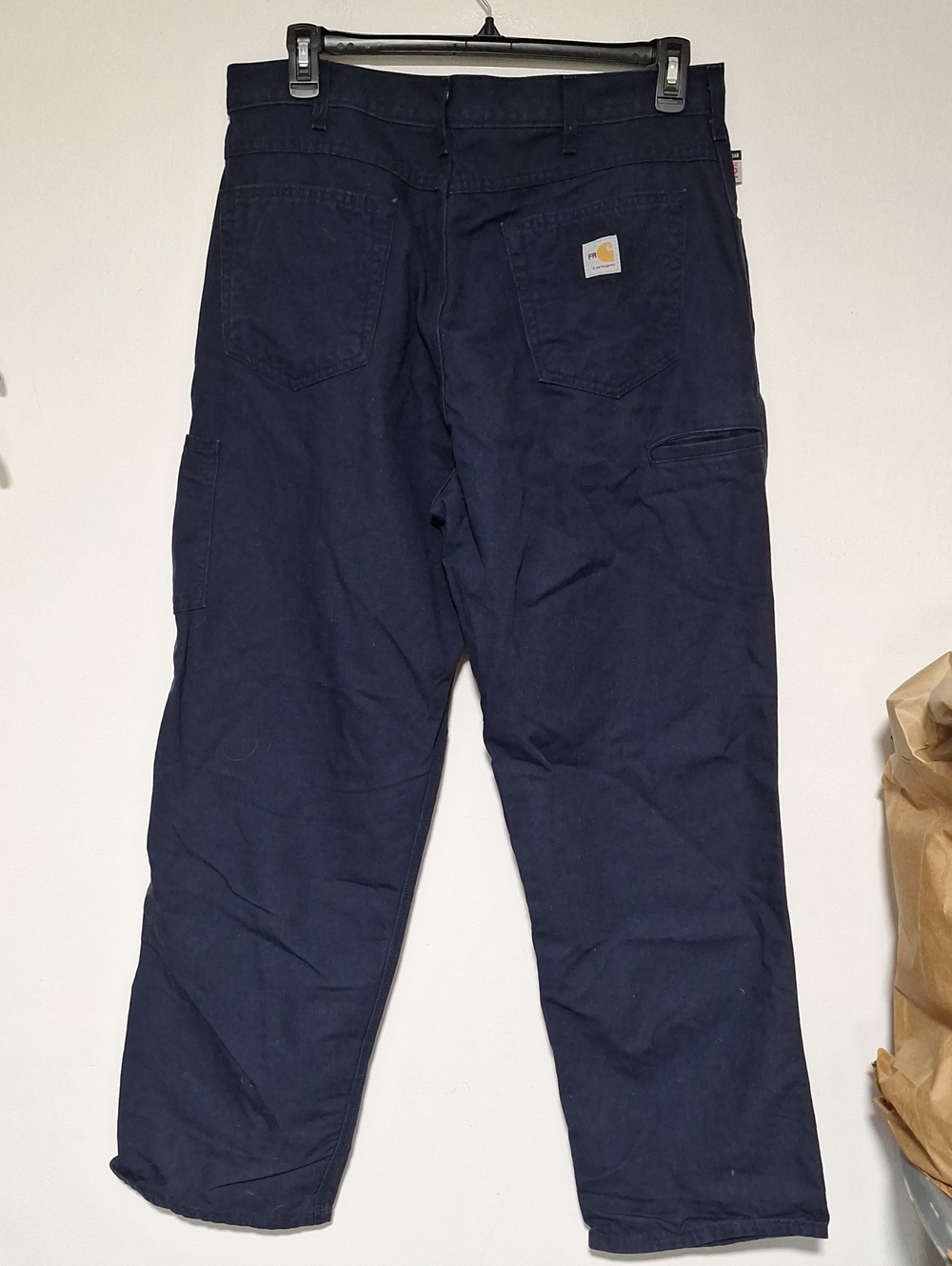 Carhartt FRB159 Flame Resistant CAT 2 Men's Dark Navy FR Cargo Pants (NFPA 2112